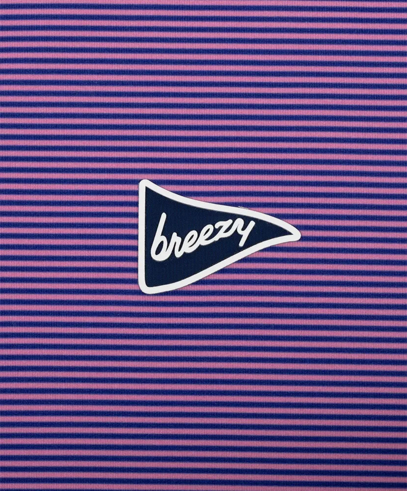 Breezy Performance Polo - Stripes