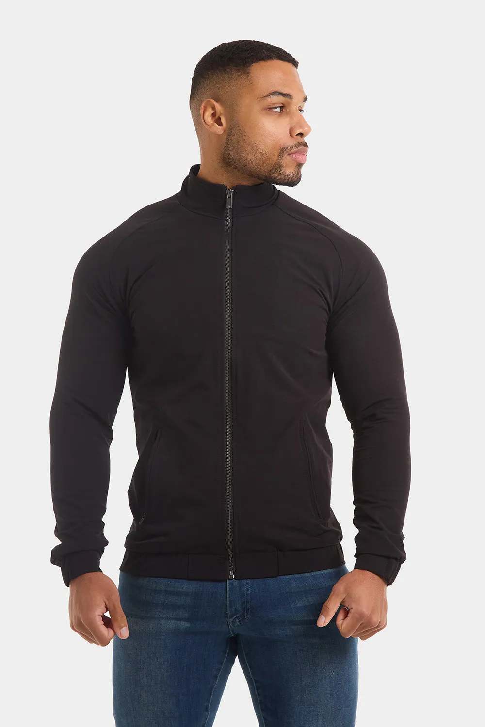 Harrington Jacket in Black