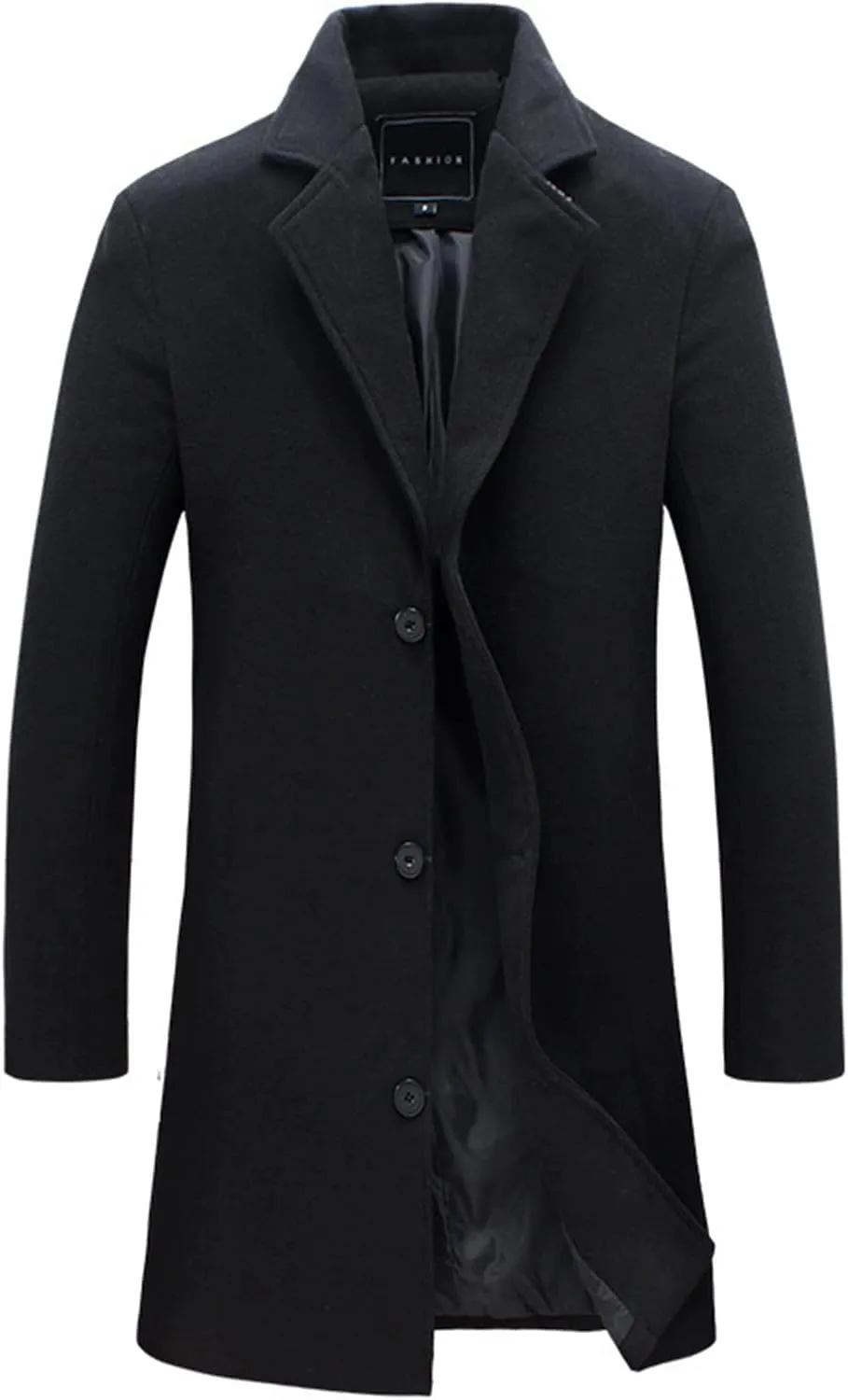 LCMTWX Coats for Men and Winter Jacket Coat Leisure Plus Size Hat Zip Pockets Cotton-Padded Warm Men's Thicken Warm