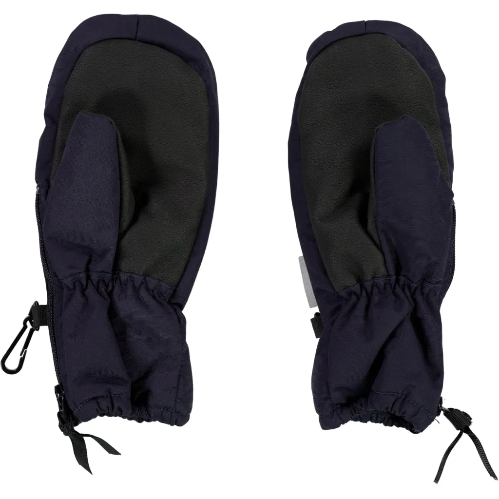 Mittens Zipper Tech - deep blue