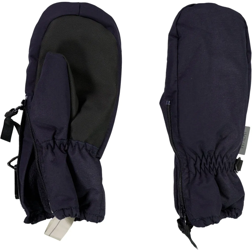 Mittens Zipper Tech - deep blue