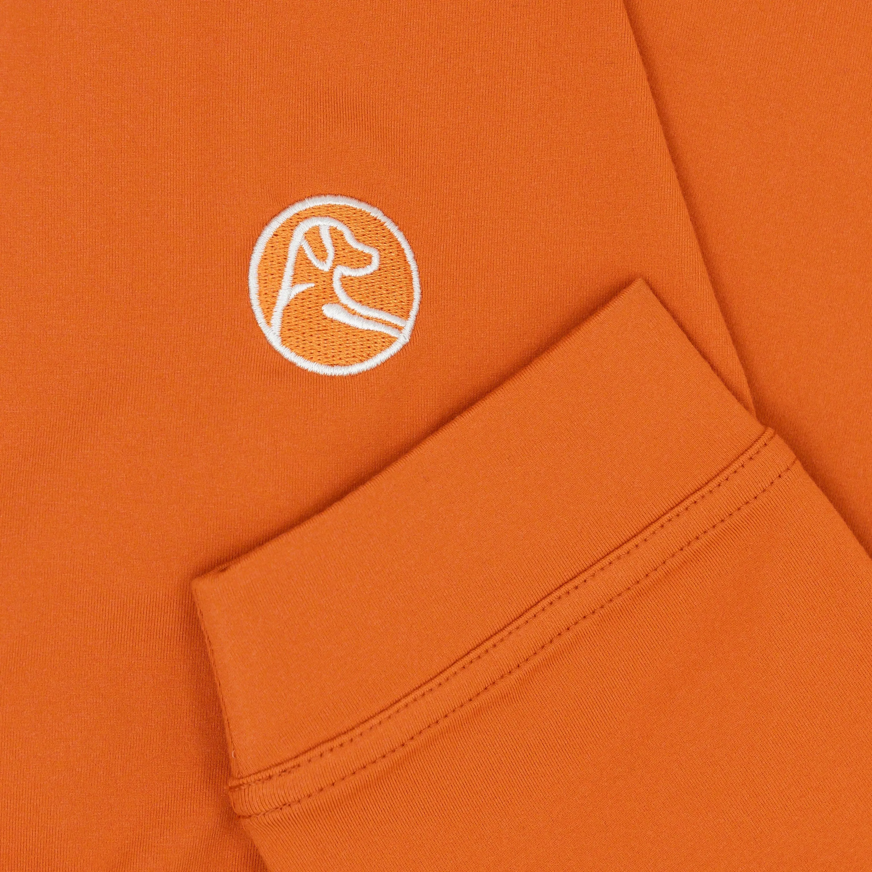 Solid Collegiate Q-Zip - Texas | Solid - Rust Orange - Texas - 1