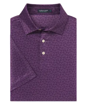 Southern Marsh - Purple Goal Line Polo