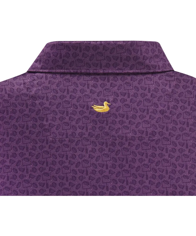 Southern Marsh - Purple Goal Line Polo