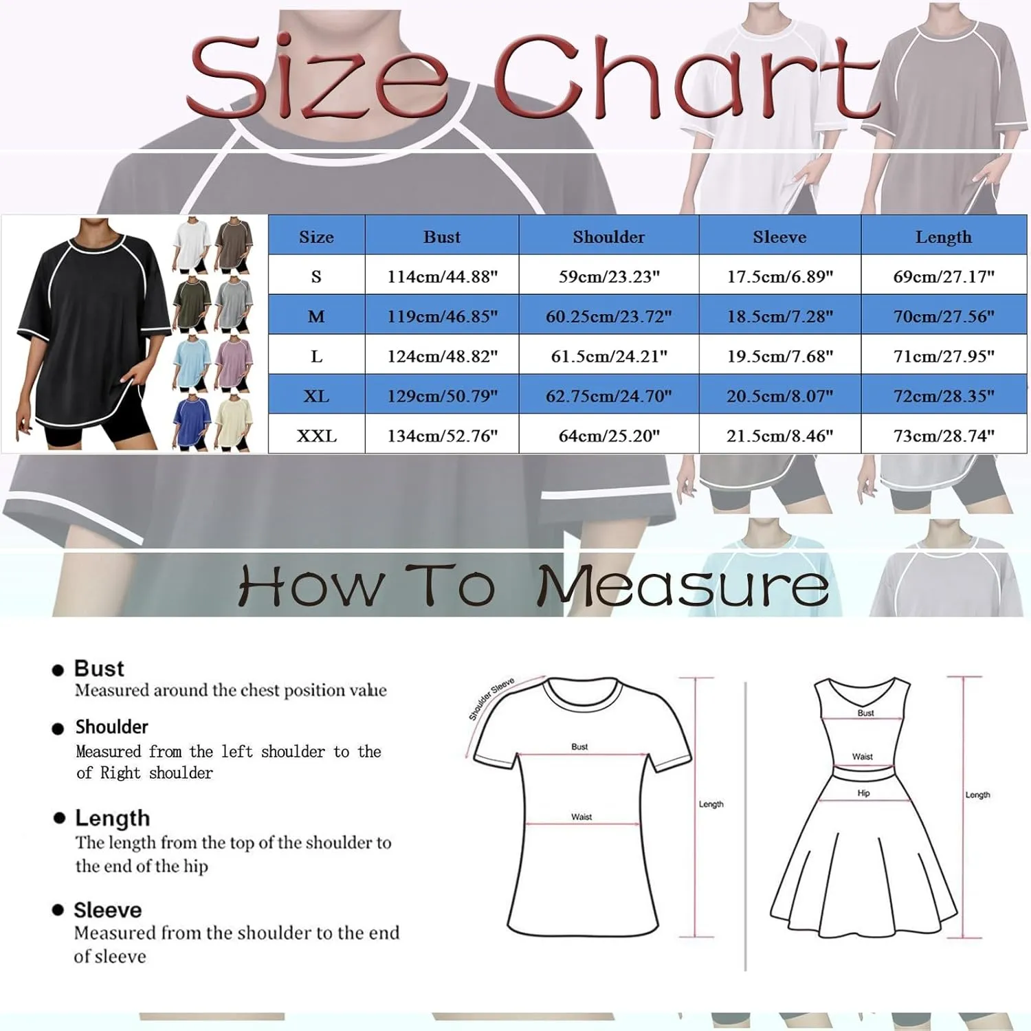Women's Long Sleeved Top Oversized T Shirt Striped Shirt Crew Neck Belted Waist Top Long Sleeve Active Shirts for