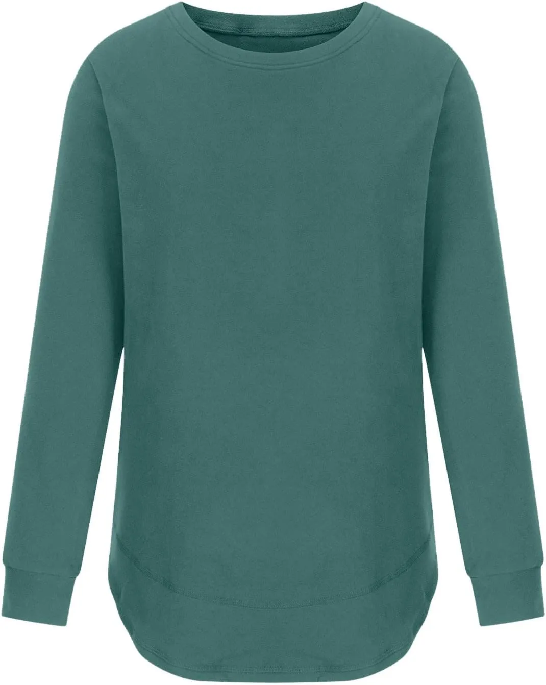 Women's Oversized Long Sleeve Shirt Winter Crewneck Pullover Tunic Tops Casual Loose Tee Shirts for Leggings